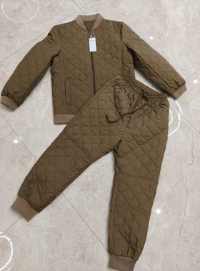 3535厂高寒区保暖格子P棉衣裤套装男冬季加厚p棉衣棉裤轻薄款内穿