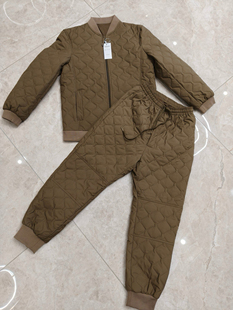 轻薄款 3535厂高寒区保暖棉衣裤 加厚p棉衣棉裤 男冬季 内穿 套装