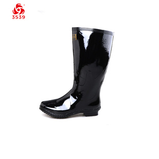 3539厂雨鞋橡胶雨靴男中筒高筒水靴耐磨防水工作水鞋