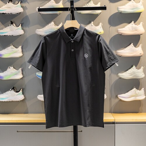 李宁凉爽冰感舒适短袖POLO衫A