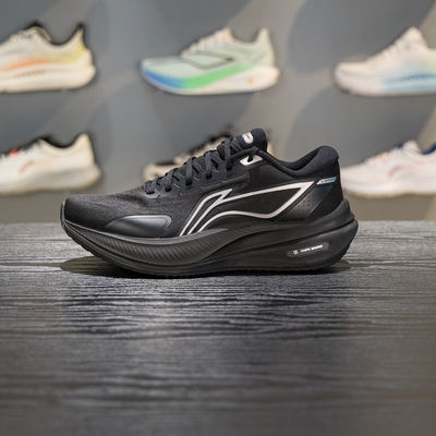 李宁减震保护简约舒适运动鞋