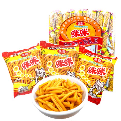 新星咪咪马来西亚20g怀旧零食