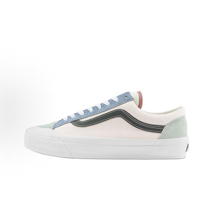 vans 春秋粉色拼接复古头百搭舒适男女同款休闲帆布鞋VN000MT6BOC