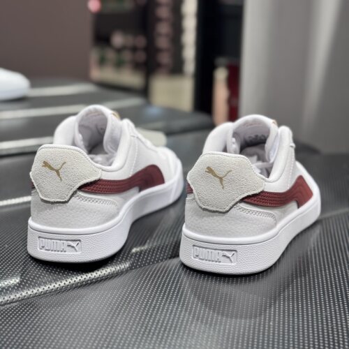 彪马PUMA男女情侣复古低帮轻便透气百搭运动休闲板鞋小白鞋309668