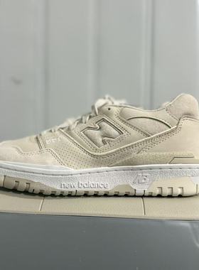 NEW BALANCE春秋舒适百搭米色轻便耐磨低帮板鞋BB550IBA