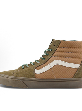 vans 春秋季棕色新款sk8百搭舒适男女同款休闲板鞋子VN000BW7B7G