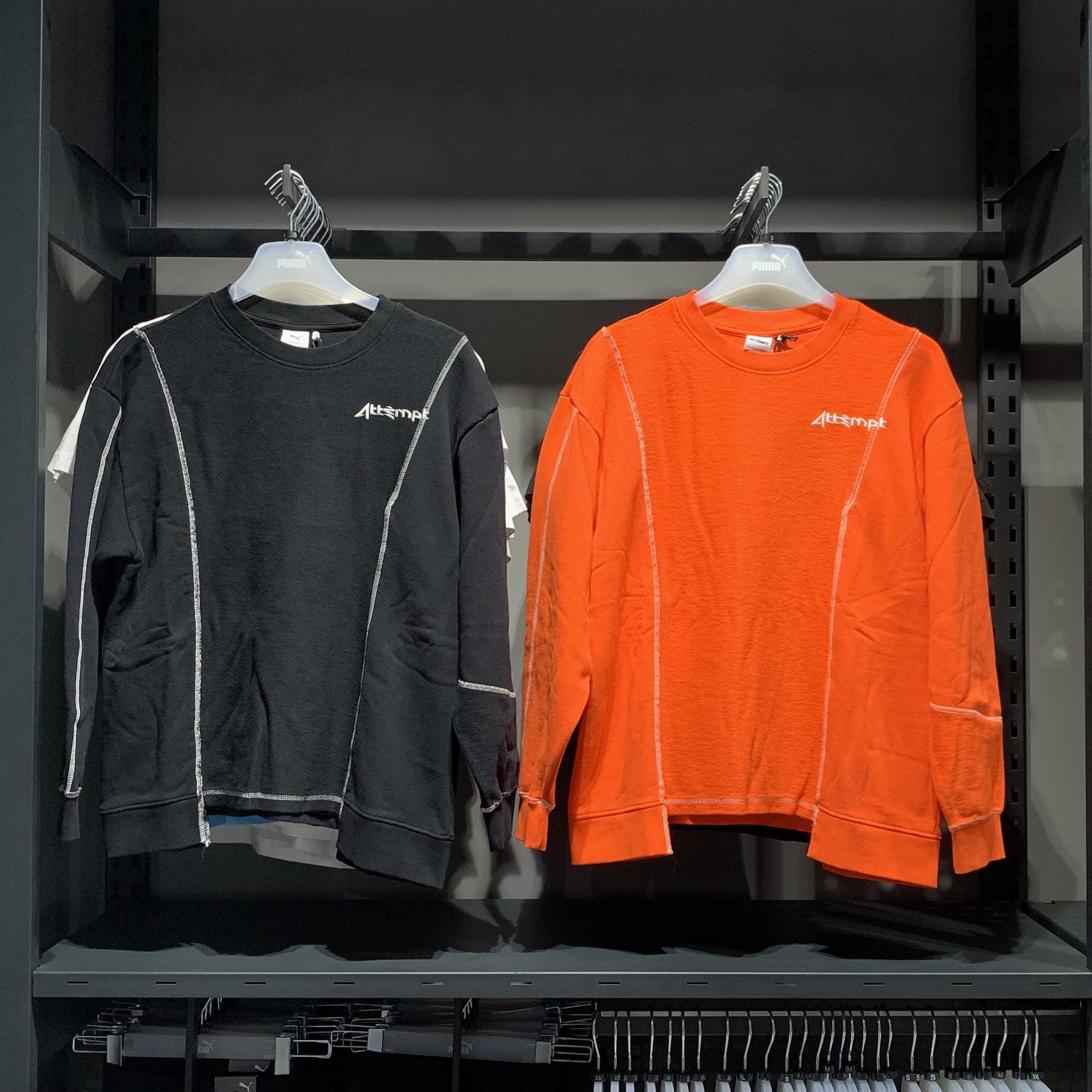 彪马窦靖童同款不规则薄款卫衣