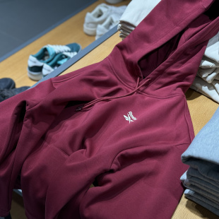 坏蛋的店锐步/Reebok 欧洲限定安哥拉红加绒宽松卫衣24FRM325UGR2