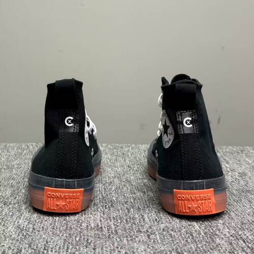 Converse/匡威all star春夏季果冻底高帮运动休闲帆布鞋 167809C
