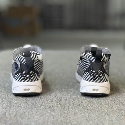 Reebok/锐步 女款PUMP FURY黑白条纹充气休闲运动鞋 DV7305DV8272