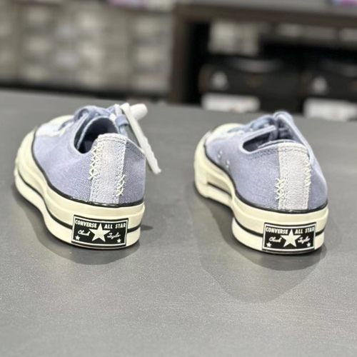 Converse匡威新款1970S情侣款休闲运动低帮拼接帆布板鞋A06539C
