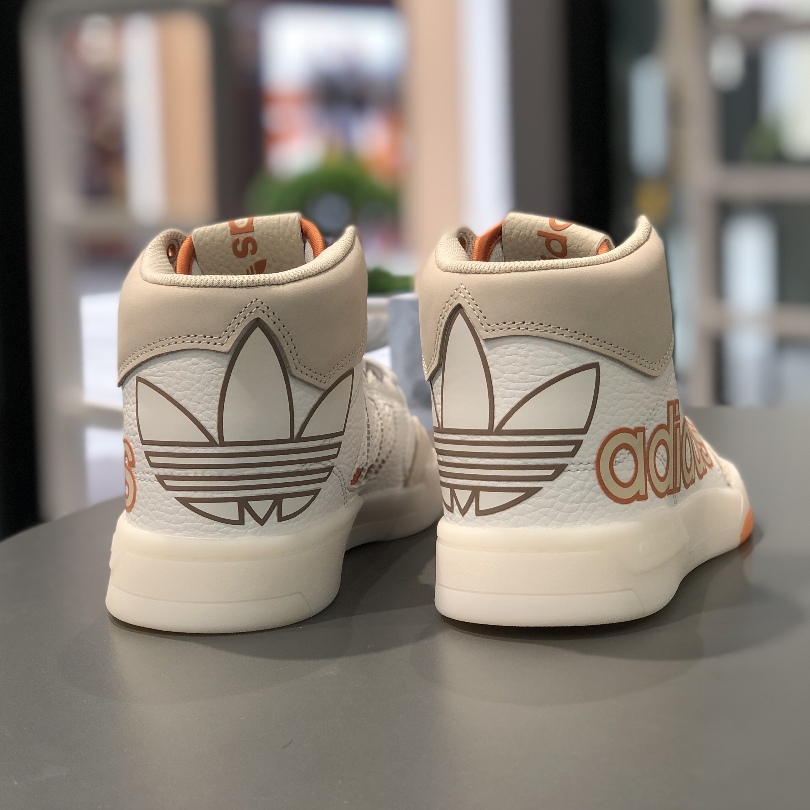 坏蛋的店Adidas阿迪达斯三叶草女鞋高帮潮流运动休闲鞋板鞋GW9534