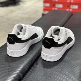 彪马PUMA男女情侣复古低帮轻便透气百搭运动休闲板鞋 309668 小白鞋
