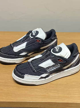 ReebokxMarketClubC系列85 PUMP圆头舒适保暖低帮板男女100069831