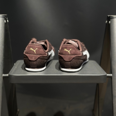 【坏蛋】Puma/彪马男子T头鞋春夏板鞋舒适咖啡色休闲运动鞋407360