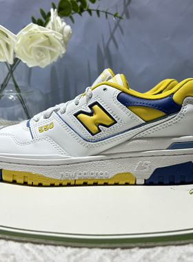 New Balance 550复古时尚潮流个性拼色男女同款低帮板鞋GSB550CG