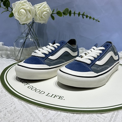 Vans Style 36 Vr3潮酷双色拼接男女同款帆布板鞋子VN0A4BX9DDN