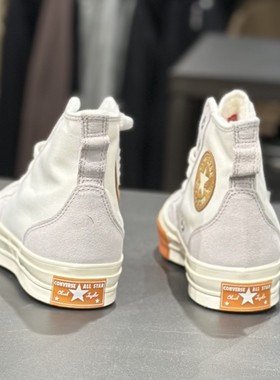 Converse匡威秋冬款加绒保暖耐磨男女休闲高帮帆布鞋A04409C