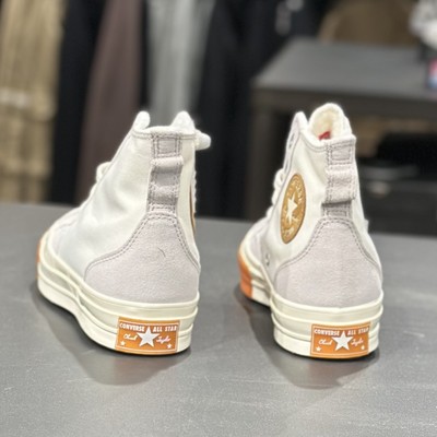 Converse匡威秋冬款加绒保暖耐磨男女休闲高帮帆布鞋A04409C