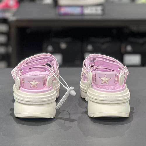 新款CONVERSE匡威Run Star彩虹男女凉鞋沙滩鞋A07545C A10219C