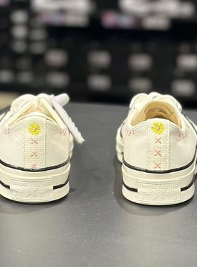 CONVERSE匡威正品 1970S男女花卉细节低帮运动休闲板鞋A15084C