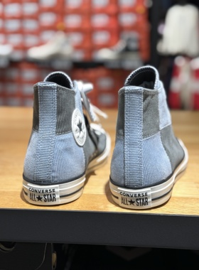 匡威Converse新款男女情侣灯芯绒拼接休闲运动高帮帆布鞋A04326C