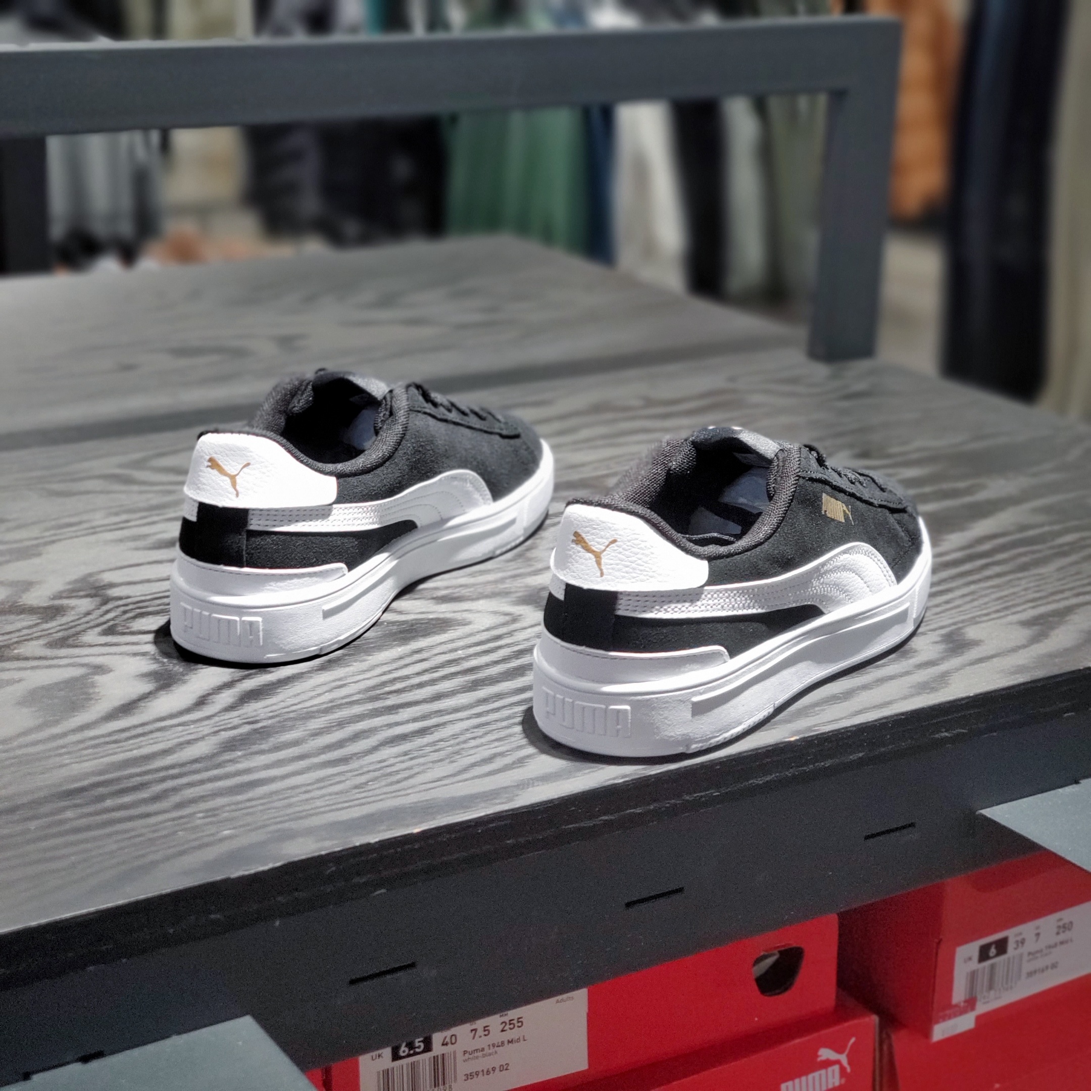 休闲板鞋彪马Puma翻毛皮复古