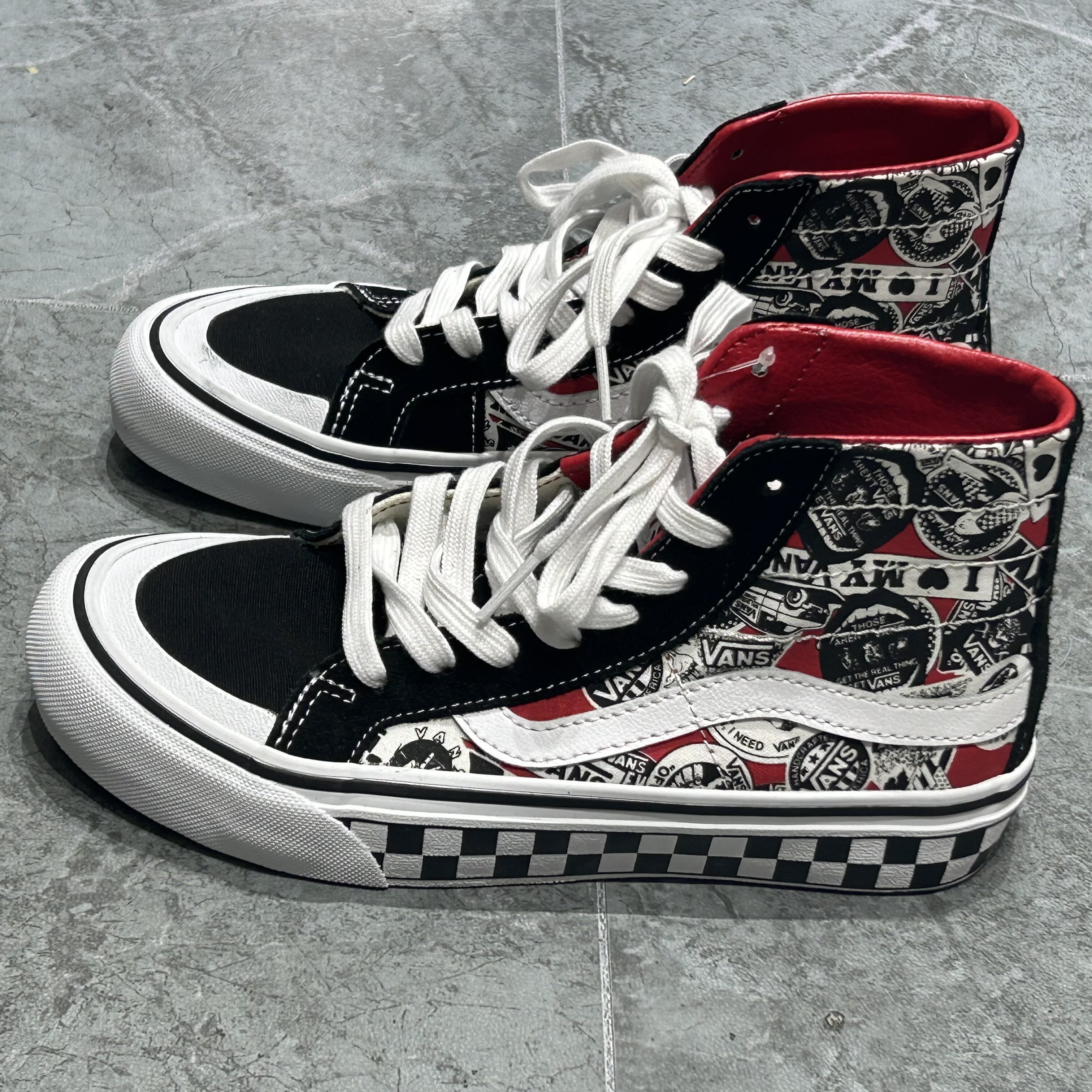 Vans SK8 HI 男女同款防滑耐磨舒适休闲运动高帮板鞋VN0A3MV1A5E