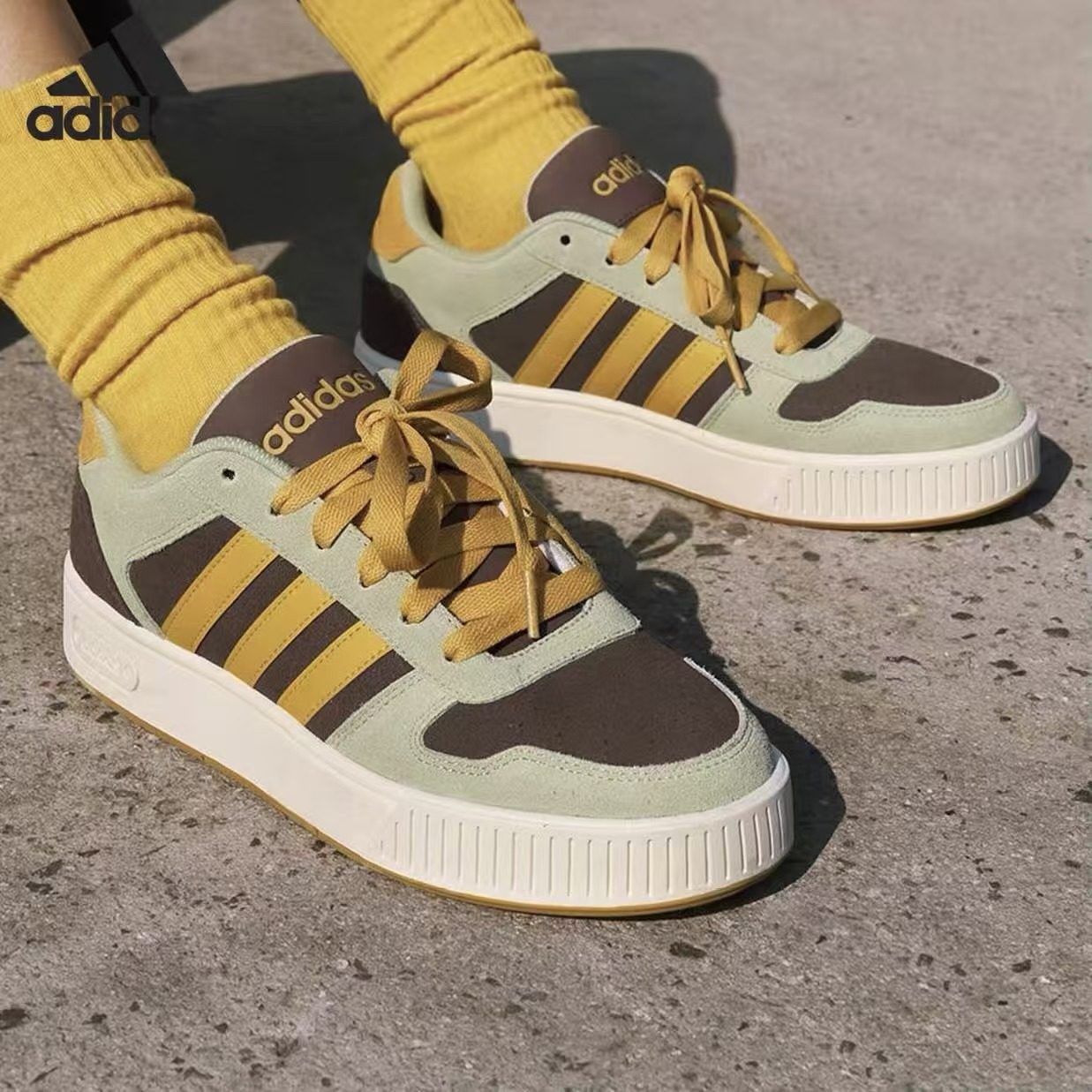 Adidas阿迪达斯D-PAD CLASSIC 男女同款经典复古休闲板鞋KI5948,运动鞋new,运动休闲鞋,淘宝优惠券,粉丝福利购,淘宝优惠卷