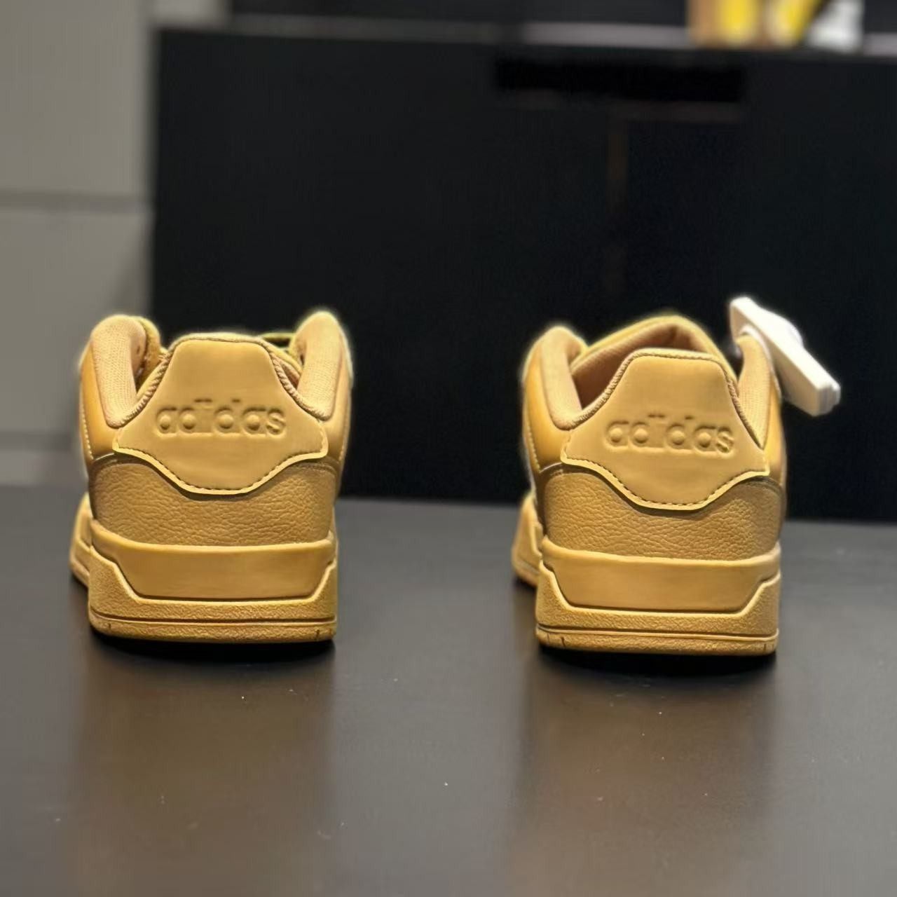 Adidas/阿迪达斯男女跑步低帮舒适厚底小麦色休闲运动板鞋ID6053,运动鞋new,运动休闲鞋,淘宝优惠券,粉丝福利购,淘宝优惠卷