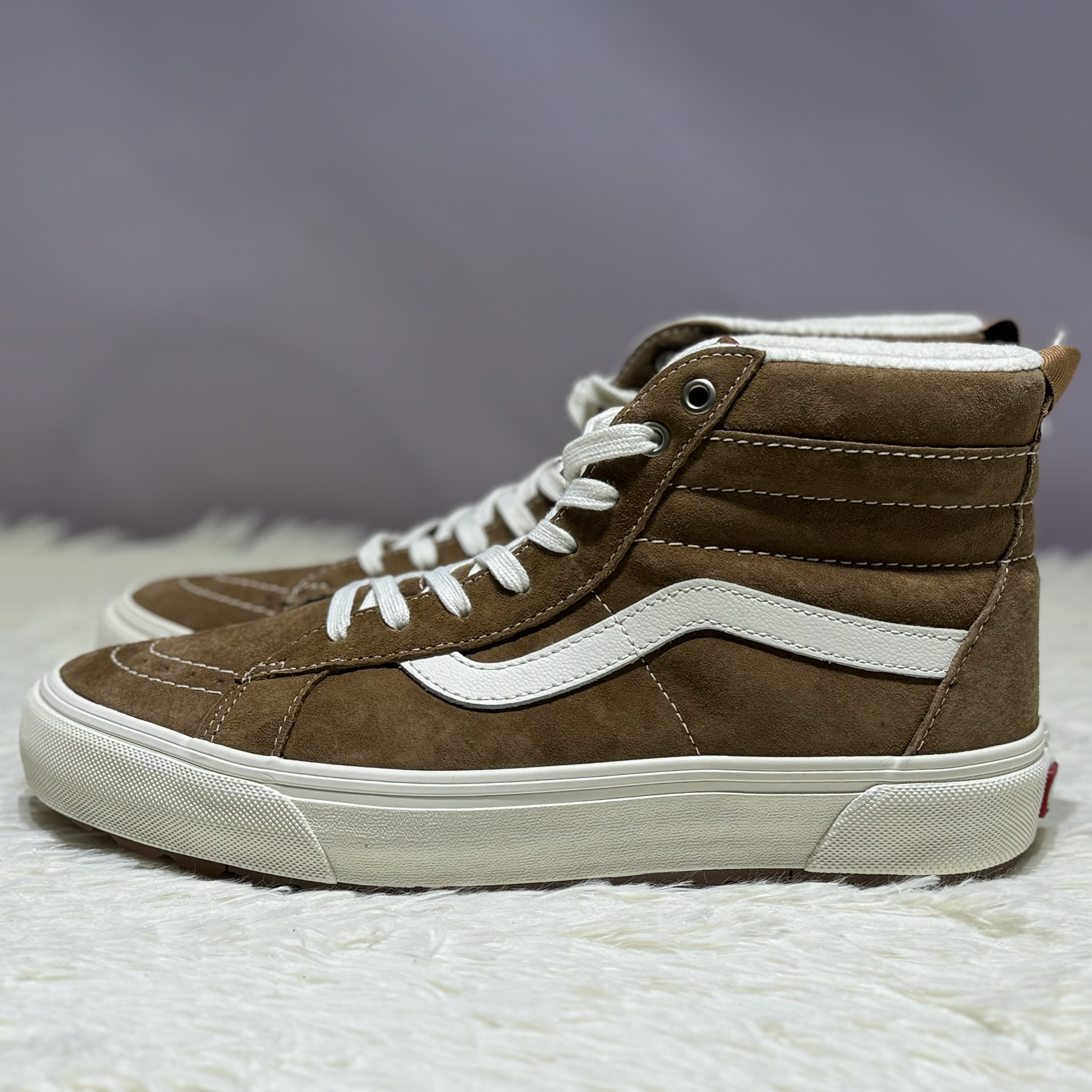 Vans Sk8-Hi Mte-2加绒防滑钻石大底男女同款高帮板鞋VN0A5HZY6I6