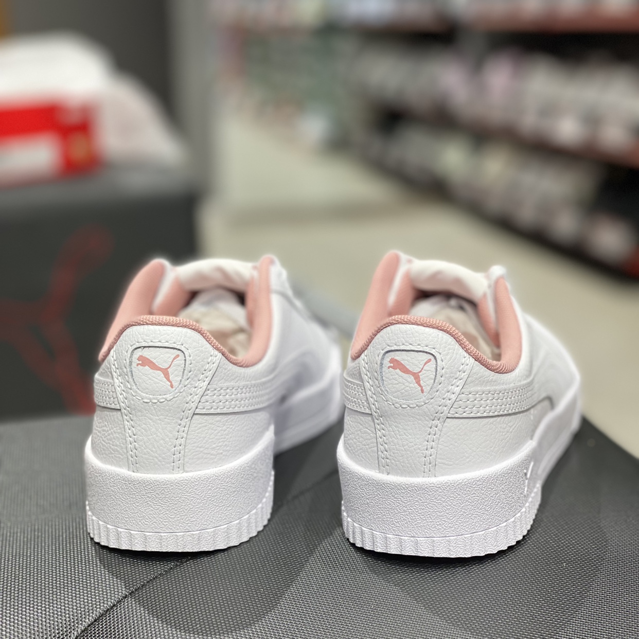 坏蛋的店 彪马/Puma 女鞋百搭时尚桃粉板鞋休闲鞋运动板鞋370677