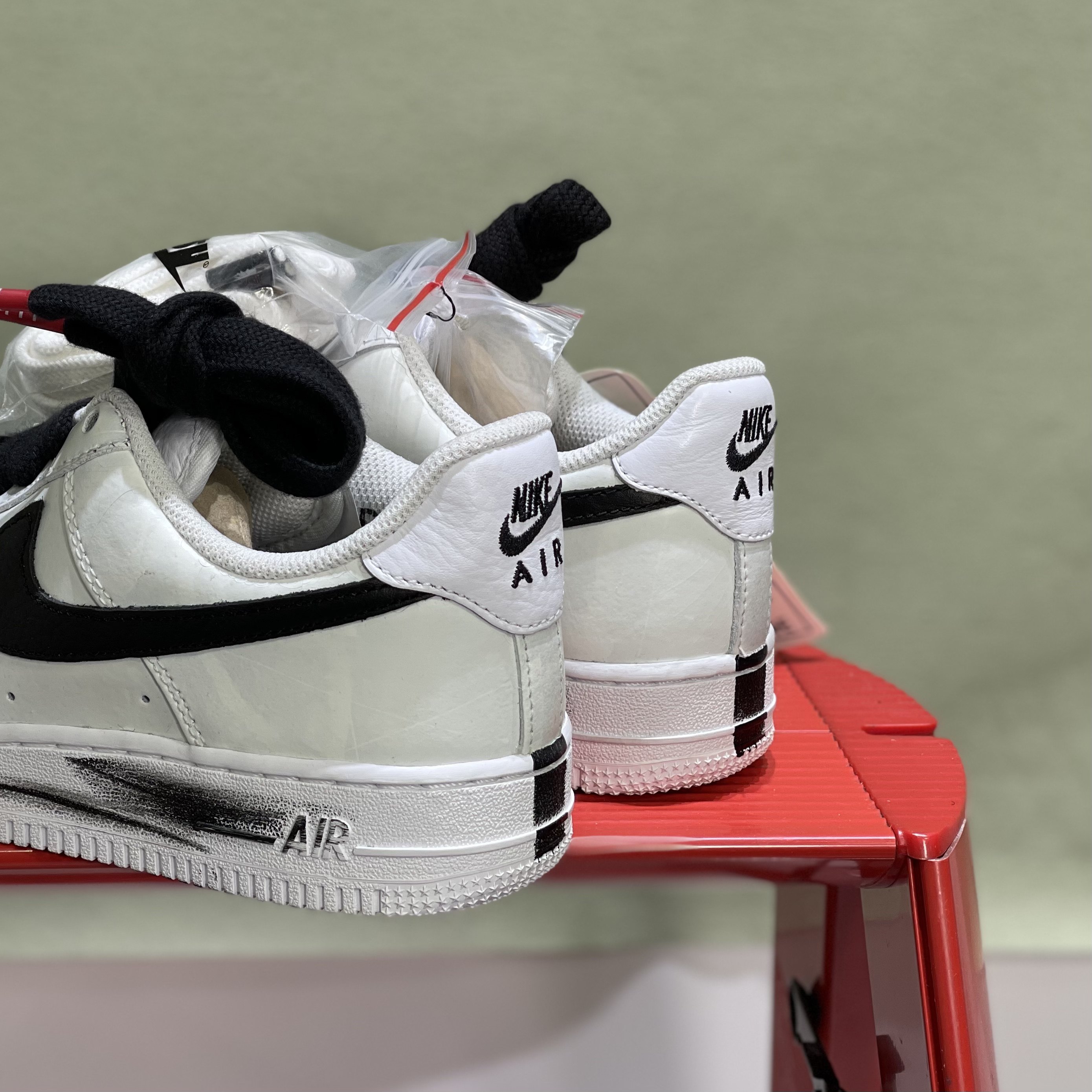 nike air force1 af1权志龙2.0黑白刮刮乐小雏菊板鞋dd3223-100