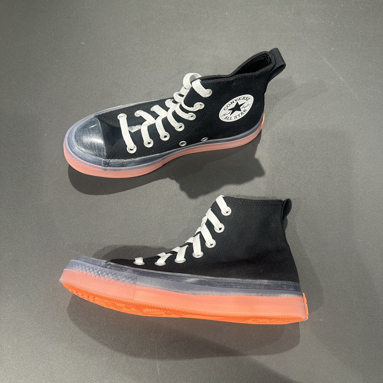 匡威allstarCX果冻底潮流休闲帆布鞋小橘底167809C