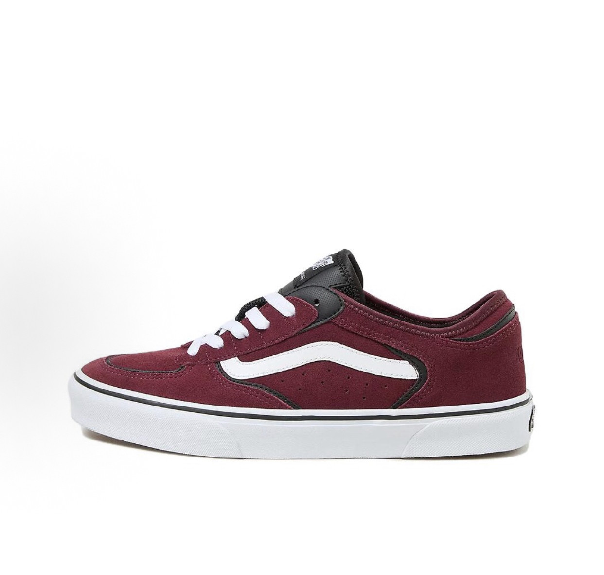 vans 春秋季酒红色新款百搭舒适男女同款休闲帆布板鞋VN0A4BTT4QU