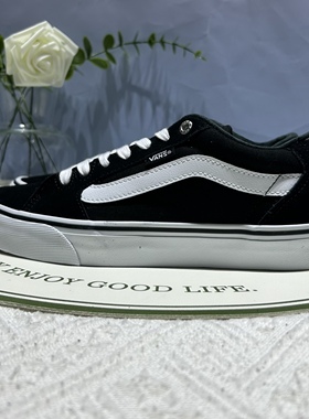 Vans Faulkner新款内里加绒保暖百搭男女同款低帮板鞋VN000SJVC4R