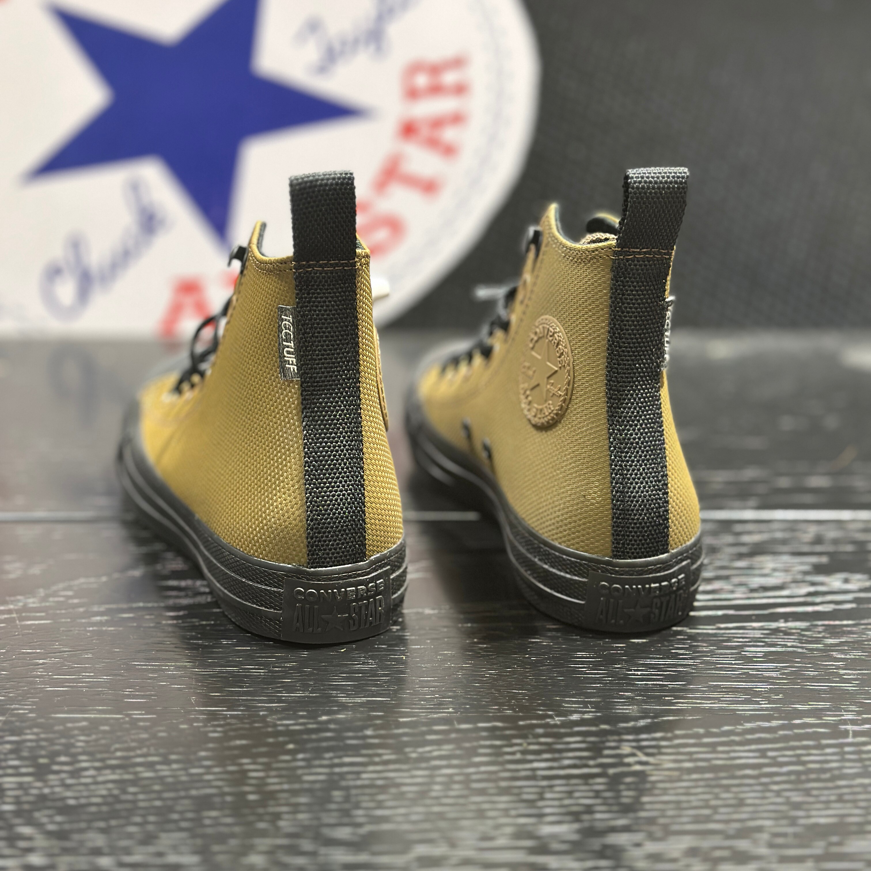 【坏蛋】Converse/匡威男女黄绿舒适中高帮休闲运动板鞋A20531C