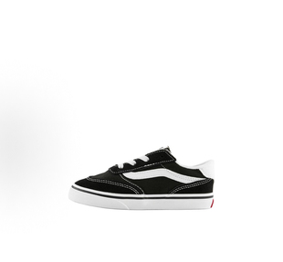 vans 春秋季黑色经典百搭舒适透气儿童休闲帆布板鞋子VN000DBQMCG