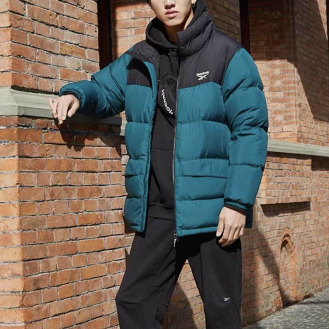 锐步/ReebokJACKET男女同款冬季保暖羽绒服运动休闲面包服HF2779