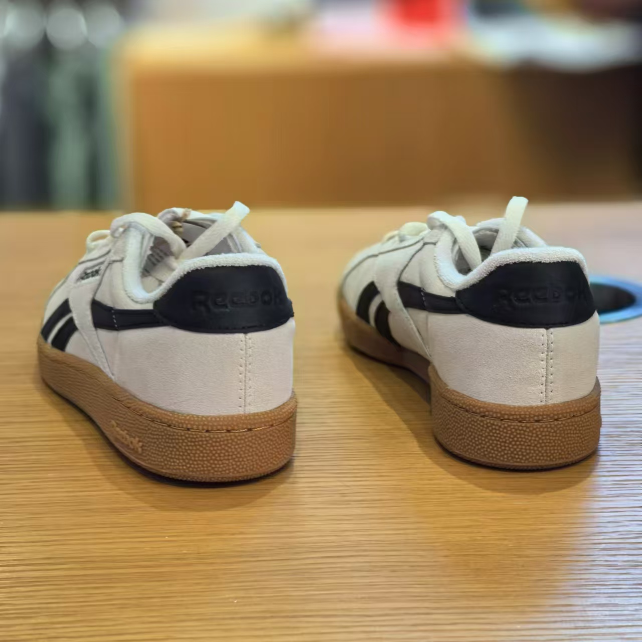 锐步男女系带时尚休闲运动鞋