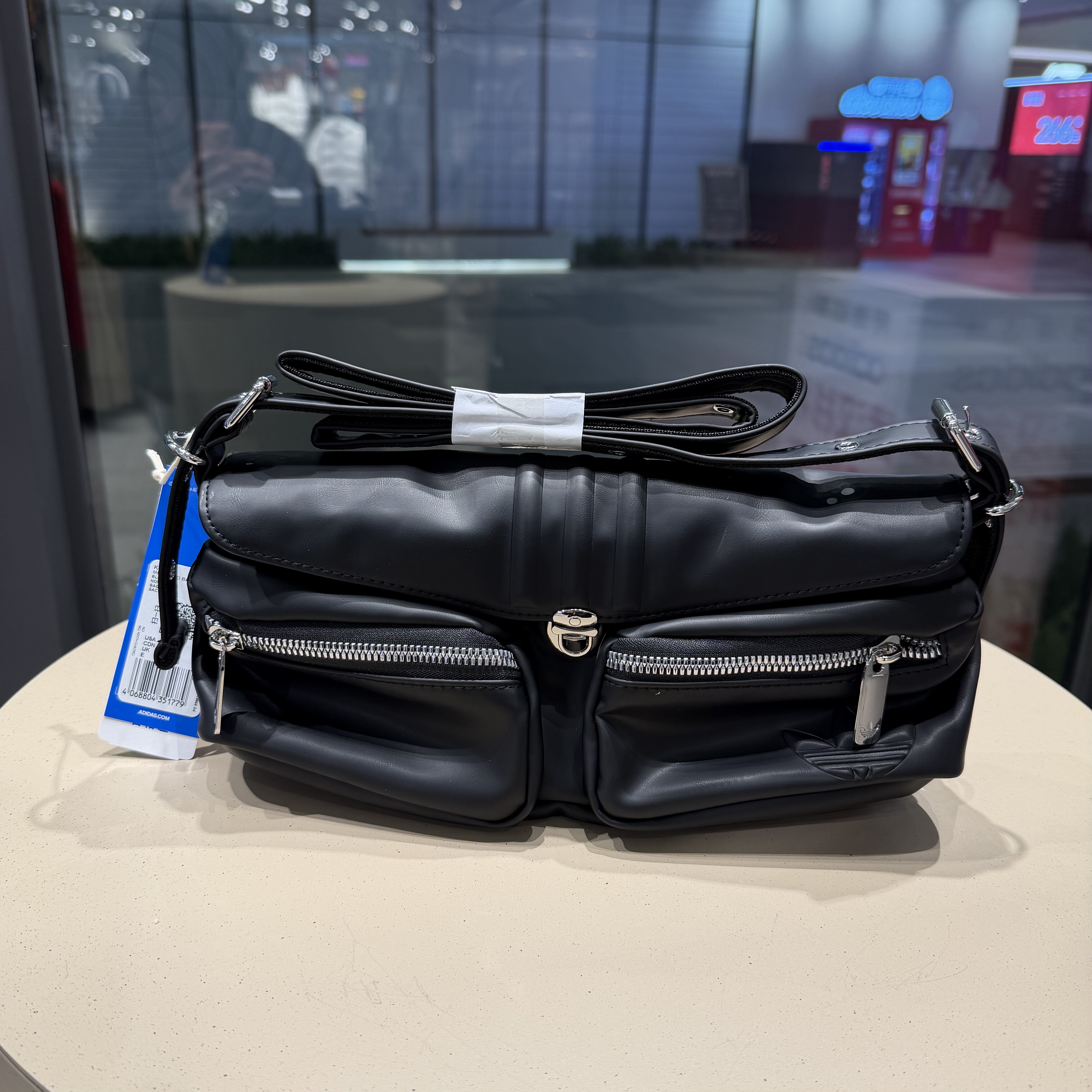 Adidas/阿迪达斯三叶草女子运动休闲单肩斜挎腋下包HOBO包KC1416,运动包/户外包/配件,挎包/拎包/休闲包,淘宝优惠券,粉丝福利购,淘宝优惠卷