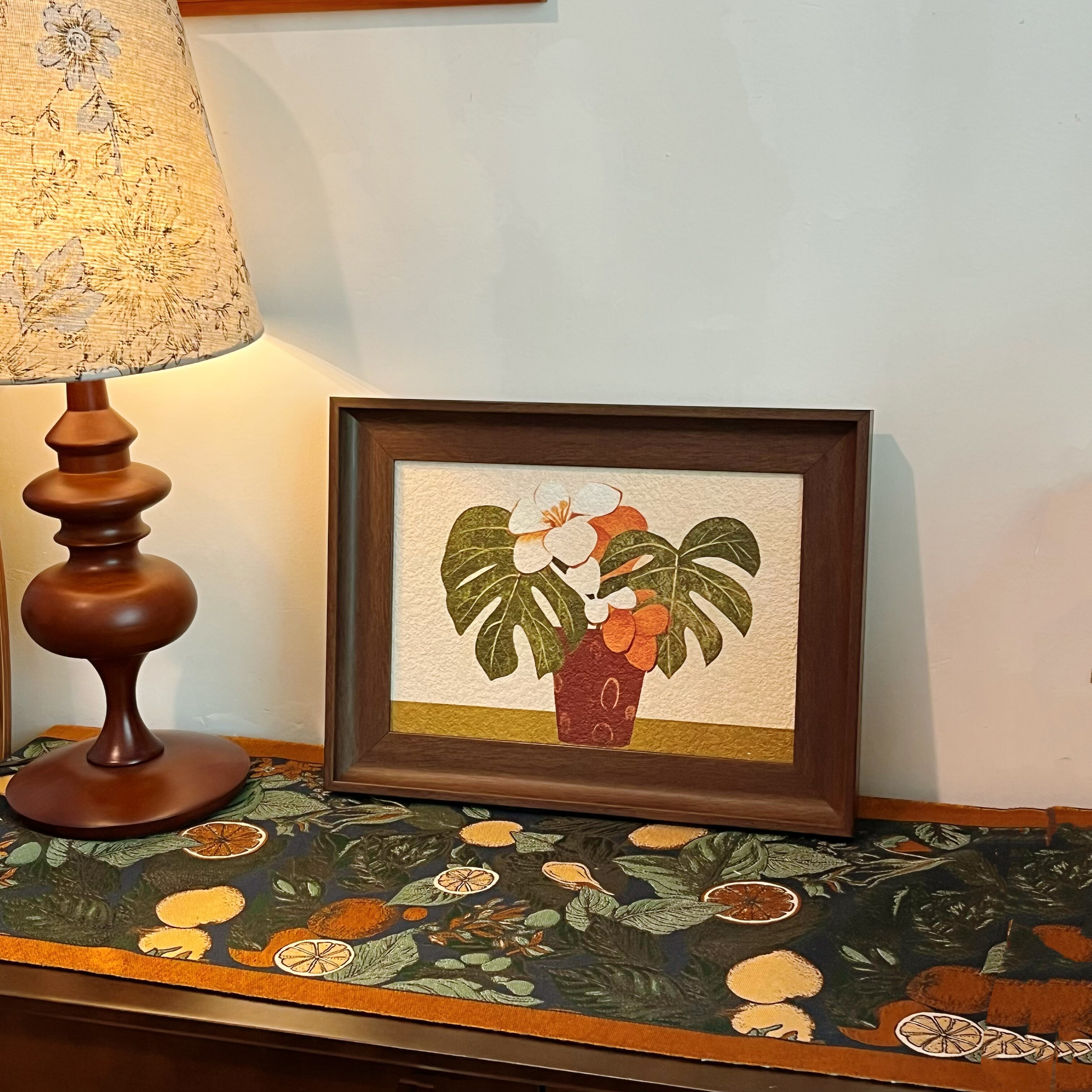 复古仿木纹砂岩画  可挂墙可摆桌面 客厅卧室书房艺术摆件,家居饰品,现代装饰画,淘宝优惠券,粉丝福利购,淘宝优惠卷