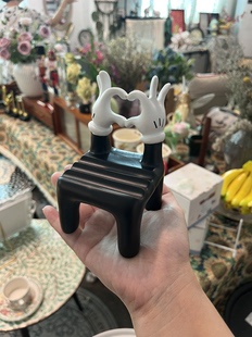 树脂比心手机支架 炸福利