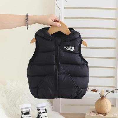 宝宝冬装男童羽绒棉马甲