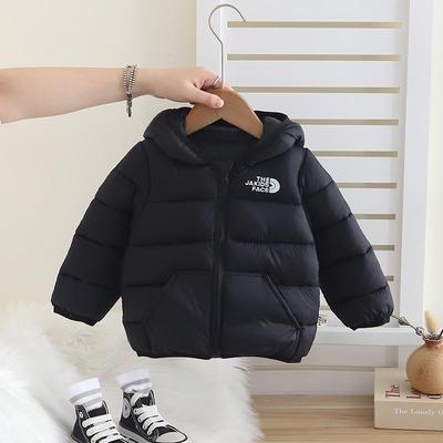 2025秋冬新款儿童连帽轻薄棉服