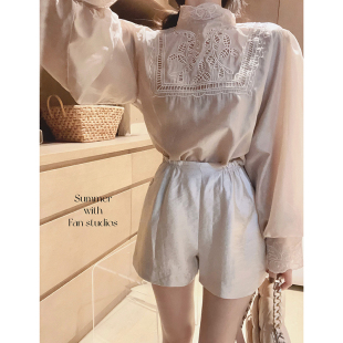 春夏新品 JU百搭光泽感短裤 露腿季 超好穿下装 节 FAN