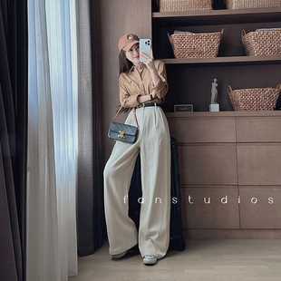 秋季 棉麻休闲牛仔裤 新品 舒适感棒棒 又一条JU软牛仔裤 FAN