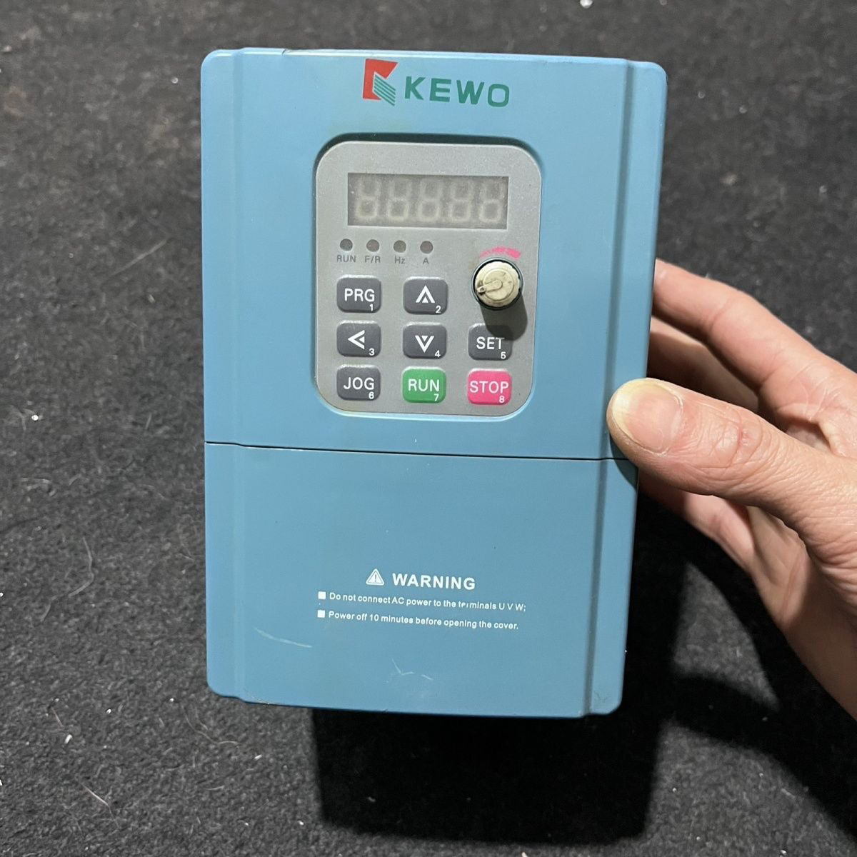 KEWO科沃变频器AD100-2S0.75G 220V 0.75KW二手拆机 功能包好