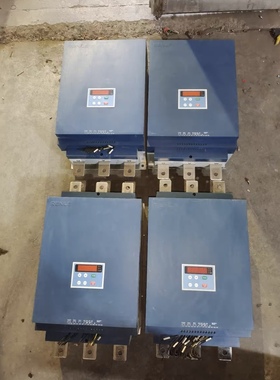 上海雷诺尔软启动器JJR2200 200KW 360A二手拆机 功能包好