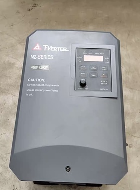 N2-SERIES台安变频器N2-410-H3 440V 7.5KW 380V二手拆机件 10HP